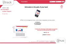 Tablet Screenshot of ijitrack.com